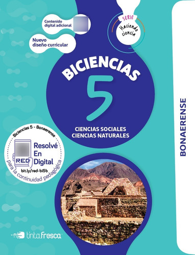 Libro Escolar Biciencias 5 (bonaerense) Naturales Y Sociales