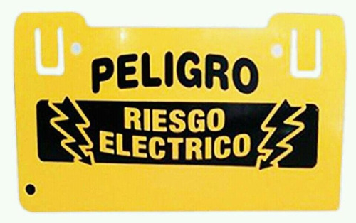 Letrero O Aviso De Peligro Para Cercos Eléctricos