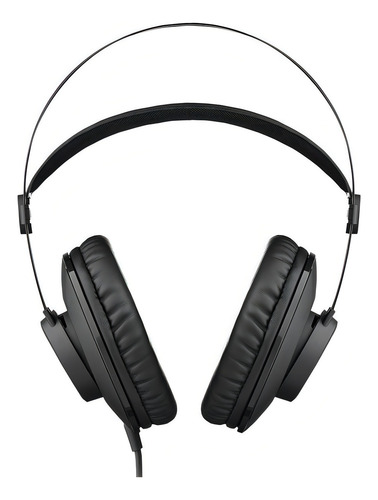 Fones de ouvido Akg K72 Closed Studio Color Black Light