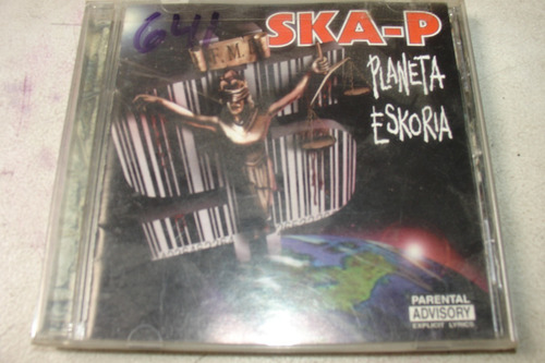 Ska-p  Planeta Eskoria Cd 2000 Ska Punk España 