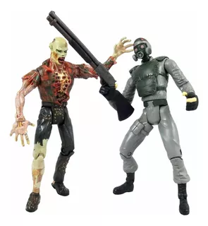 Resident Evil 2 - Hunk And Zombie - Toy Biz 1998