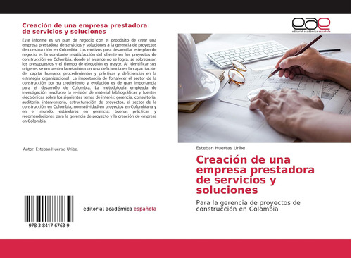 Libro Creación Una Empresa Prestadora Servicios