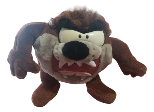 Peluche Demonio De Tazmania Looney Tunes Marrón (Usado)
