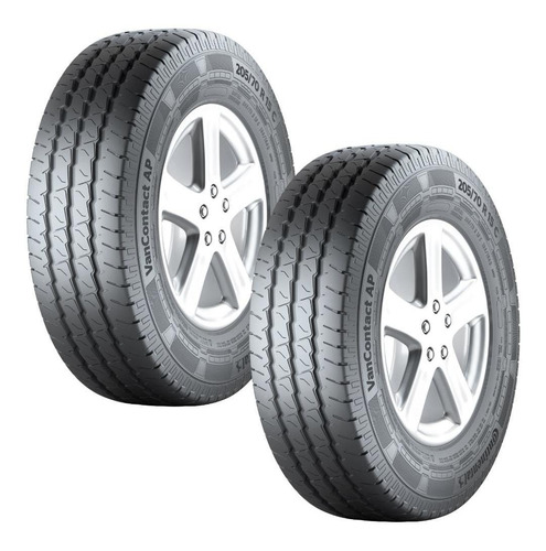 Paq. 2 Llantas 205/75 R16 Continental Vancontact Ap 110/108r