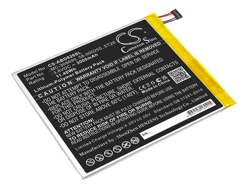 Batería Para Amazon Kindle Fire M8s26g 3,8 V/ma