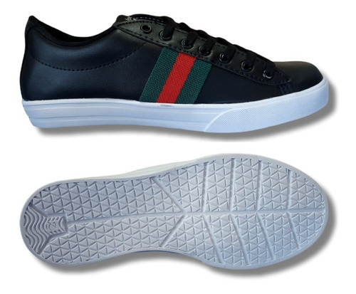 Imagen 3 de 4 de Zapatillas Agudi Nt01 Urbanas Cuero Del 39 Al 45