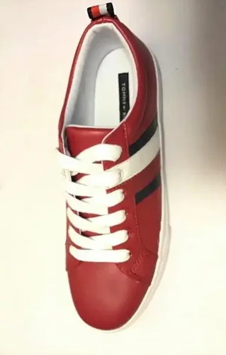 huevo Con República Tenis Tommy Hilfiger Rojos Lireai Originales | Envío gratis