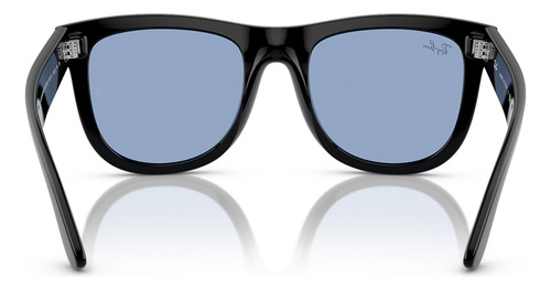 Lente De Sol Rayban Wayfarer Reverse Rbr0502s Light Blue