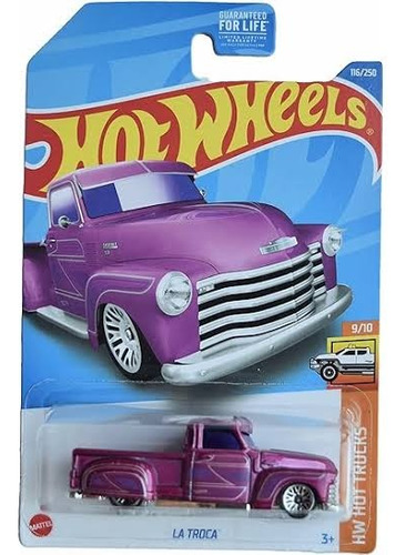 Hot Wheels La Troca 9/10 Rosa 