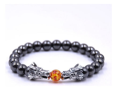 Pulsera Cuarzo Hematita Dragon + Estuche Gamushop