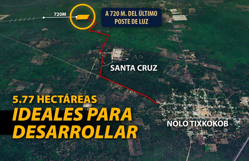 Terreno En Venta De 5.77 Hectáreas Al Noreste De Mérida