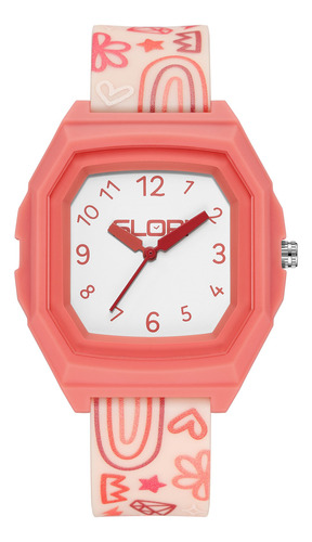 Reloj Iantil Slop Moda Análogo Color De La Correa Rosa