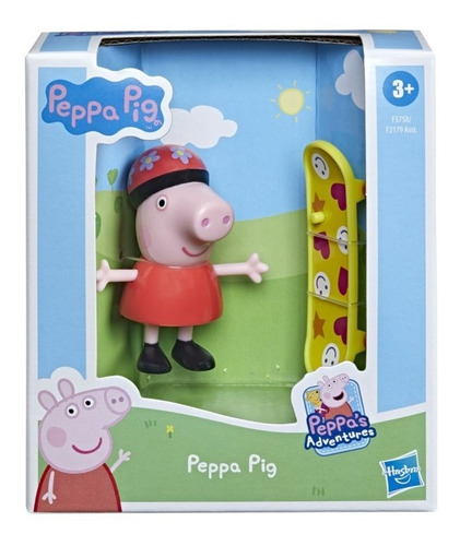 Figura Peppa Pig Amigos Divertidos Peppa Pig Y Su Skate
