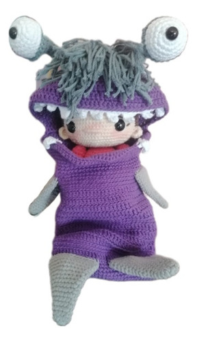 Amigurumi Boo Monsterinc Disfraz A012.