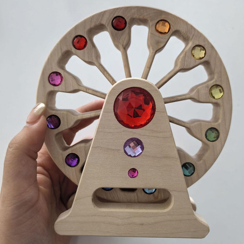 Rueda De Cielo De Madera, Adorno De Juguete, Rueda De Cielo