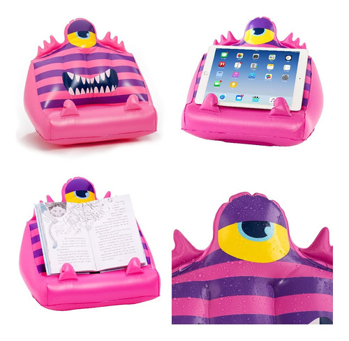 Bookmonster - Soporte Inflable Para iPad, Tablet Y Libros, P