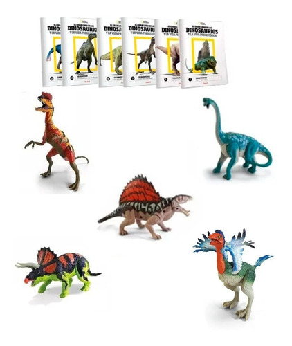 Clarín Colección De 10 Dinosaurios De Natgeo