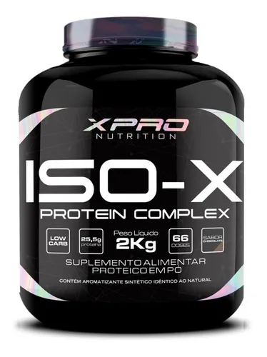comprar Fórmula Whey + Vitaminas E Proteínas Whey Iso-x Xpro 2kg Sabor Baunilha