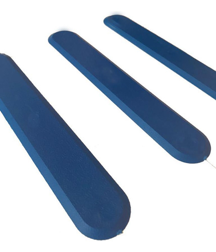 Elemento Tátil Direcional Pvc Adesivado Azul