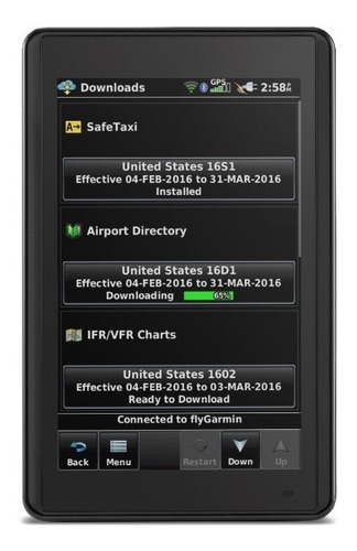 Imagen 4 de 6 de Dispositivo Portátil De Aviación Garmin Aera 660