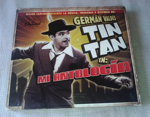 German Valdez Tin Tan Mi Antologia 2 Cds Doble Caja Y Libril