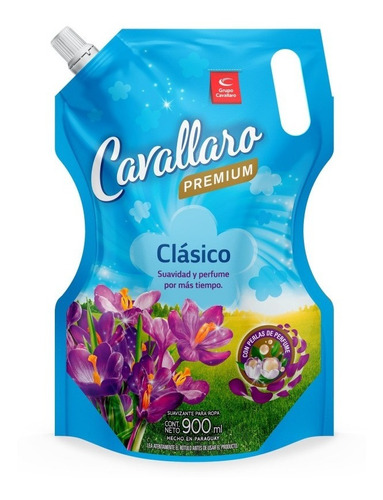Suavizante Cavallaro Clásico 900 Ml Doy Pack