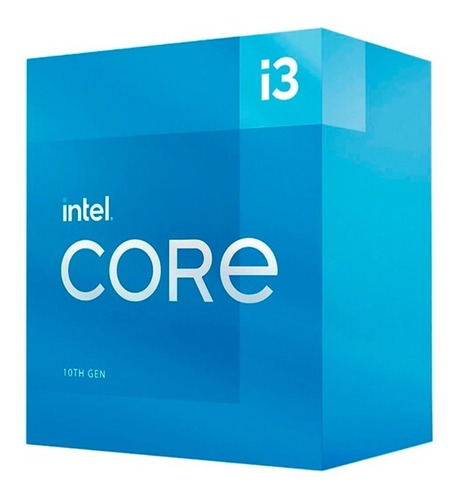 Procesador Intel Core I3-10105, 3.70 / 4.40 Ghz 6 Mb Lga1200