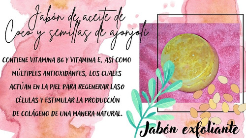 Jabón/natural De Ajonjolí - g a $59