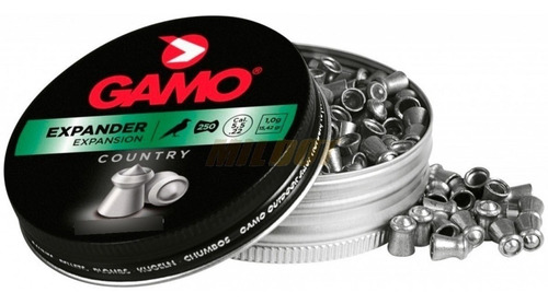 Imagen 2 de 4 de Balines Aire Comprimido Gamo Expander 4.5mm X 250 4,5 Caza