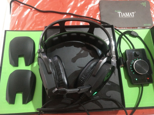 Kit Razer Tiamat 7.1 V1 Mais Teclado Deathstalker Exper