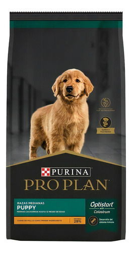 Alimento Pro Plan Optistart Para Cachorro Raza Mediana 10kg