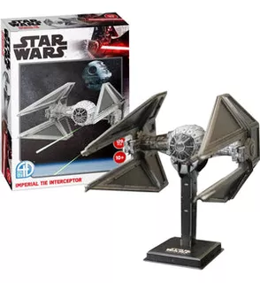 Libro Rompecabezas 3d Star Wars Tie Interceptor Fighter