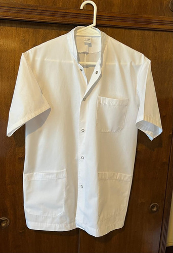Chaqueta Mao Hombre Blanca Manga Corta Startex