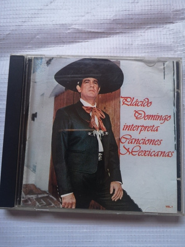 Plácido Domingo Canciones Mexicanas Disco Compacto Original 