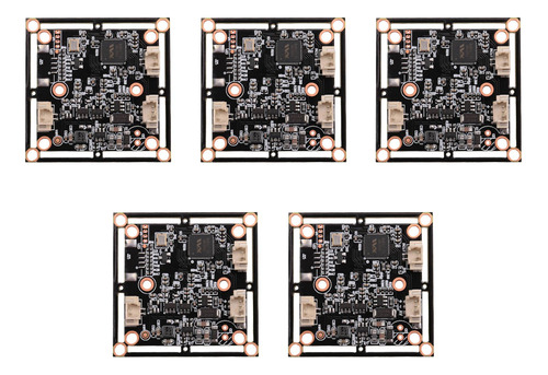Placa De Cámara Con Accesorios De Cctv, 5 Unidades Ahd, 1080
