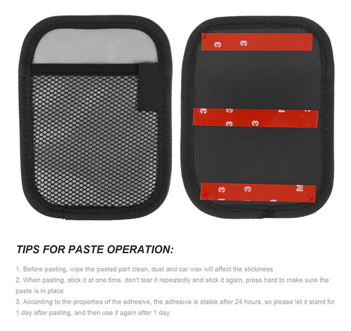 Bolsa De Malla De Almacenamiento Para Asiento De Teléfono In