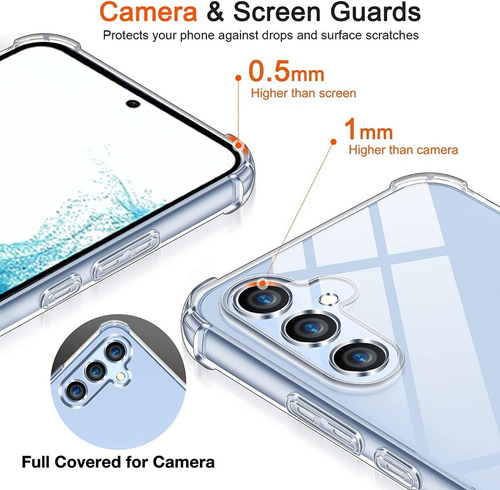Imagen 5 de 5 de Carcasa Anti Golpes Para Samsung + Lamina Vidrio Completa