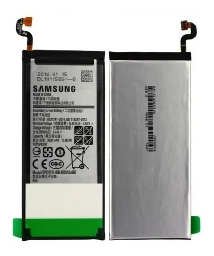 Bateria Samsung Galaxy S7 Edge 3600 Mah 4.4v Original Sellad