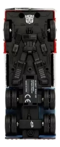 Optimus Prime Autobot Transformers Trailer G1 Jada Esc 1:67