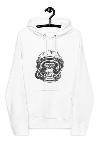 Buzo, Saco, Hoodie Con Bolsillo Antirrobo, Gorila Espacial03