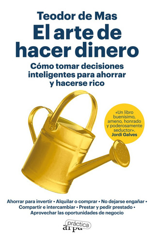 Libro El Arte De Hacer Dinero - De Mas, Teodor