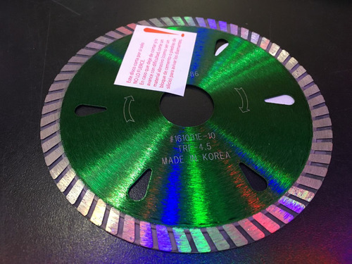 Imagen 2 de 4 de Disco Diamantado Aliafor Turbo Trf 115mm Percelanato Oferta!