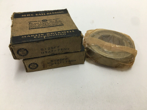 2 Pcs Mrc S12sff Bearing Metal Seals 1-1/4x2-1/4x1/2 S1 Ttb