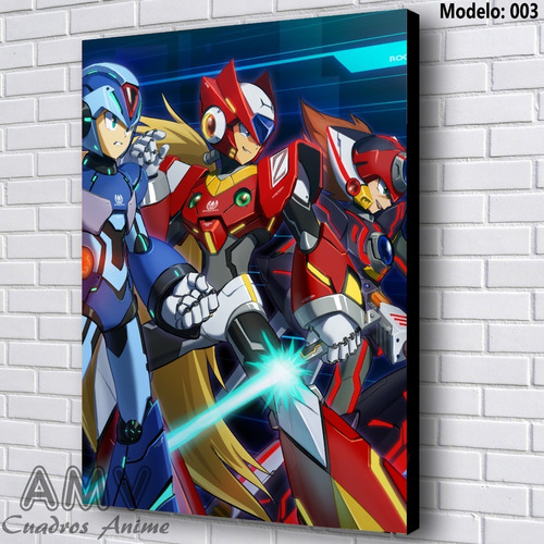 Cuadro Decorativo Megaman Zero 28x40cm