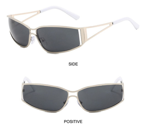 Gafas De Sol Para Mujer Punk Goggles Sports Y2k Trendy, Unis