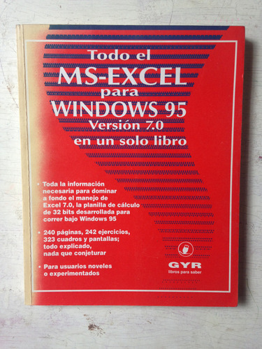 Todo El Ms-excel Para Windows 95