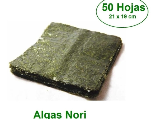 Algas Nori X 50 Und