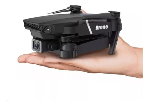 Cámara Infantil Drone E88 Para Principiantes Hd1080mp Wifi Color Negro Negro
