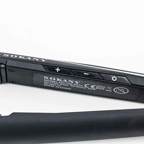 Imagen 3 de 6 de Plancha Alisadora Para Cabello Marca Sokany Hs-807a