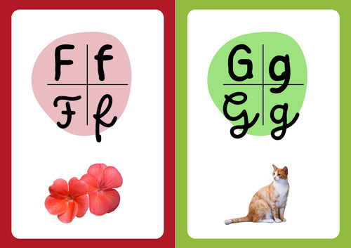 Abecedario Completo Imprimible Con 4 Tipo De Letras